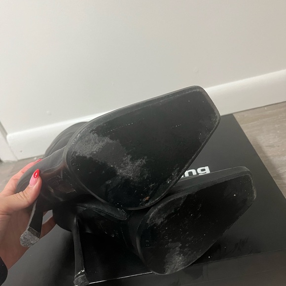 Alexander Wang Bardot Platform Bootie stretch Nappa - Picture 4 of 10